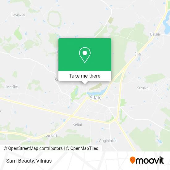 Sam Beauty map