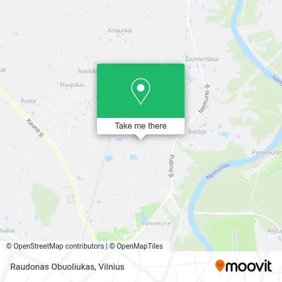 Raudonas Obuoliukas map