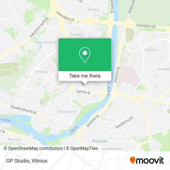 Gp Studio map