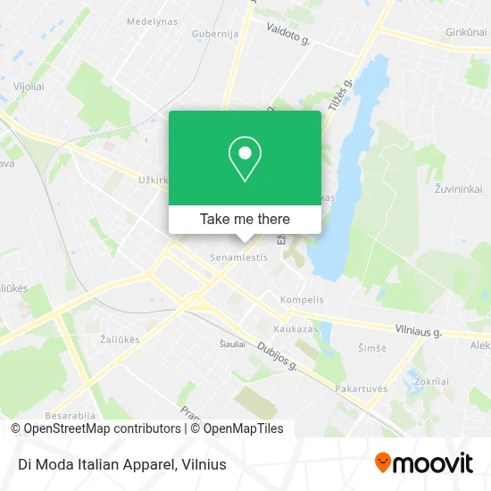 Di Moda Italian Apparel map