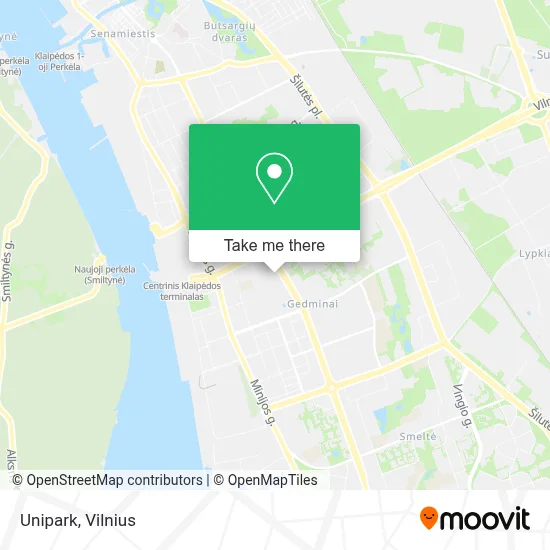 Unipark map