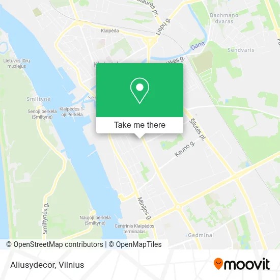 Aliusydecor map