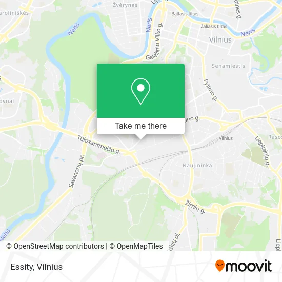Essity map