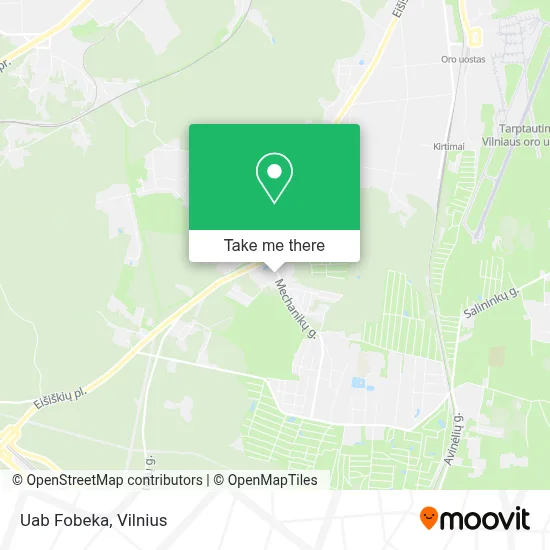 Uab Fobeka map