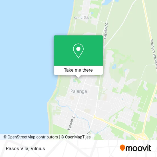Rasos Vila map