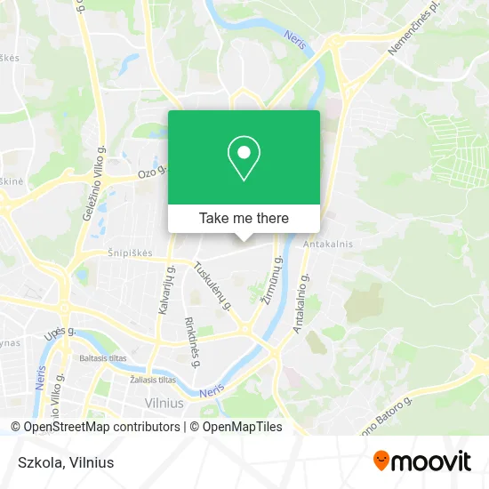 Szkola map