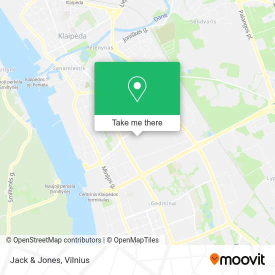 Jack & Jones map