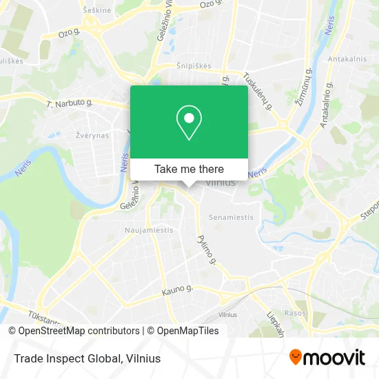 Trade Inspect Global map