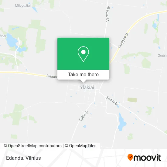 Edanda map