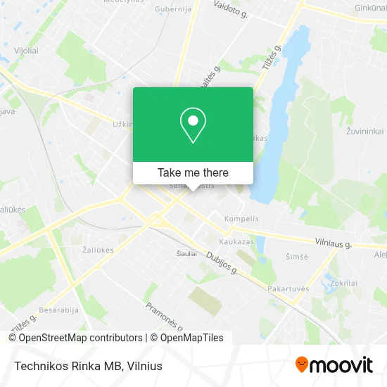 Technikos Rinka  MB map