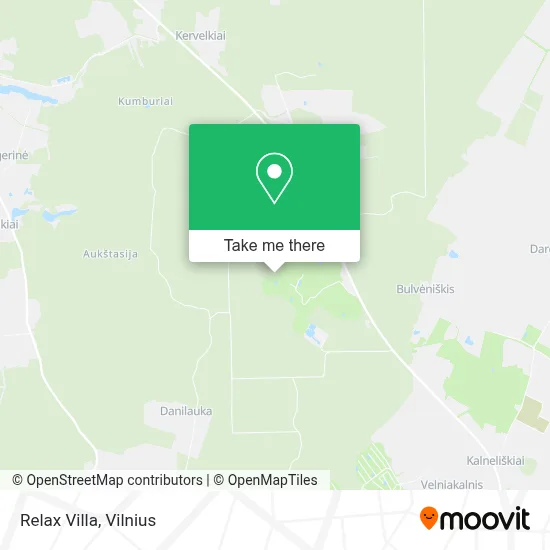Relax Villa map