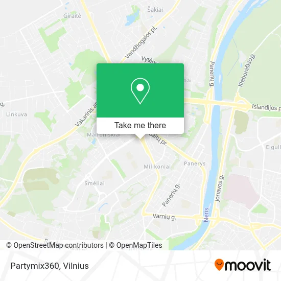 Partymix360 map