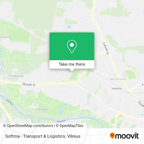 Softma - Transport & Logistics map