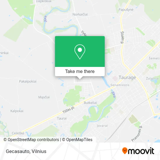 Gecasauto map