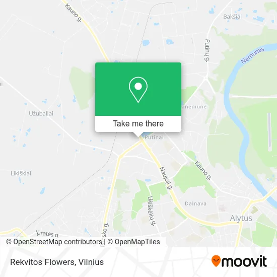 Rekvitos Flowers map