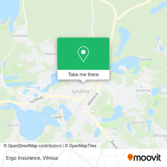 Ergo Insurance map