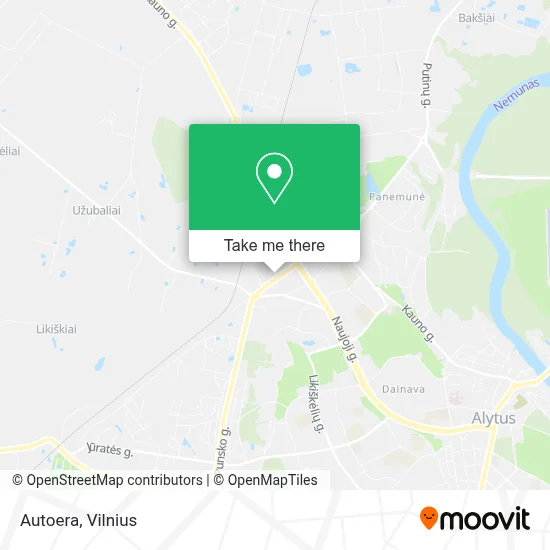 Autoera map
