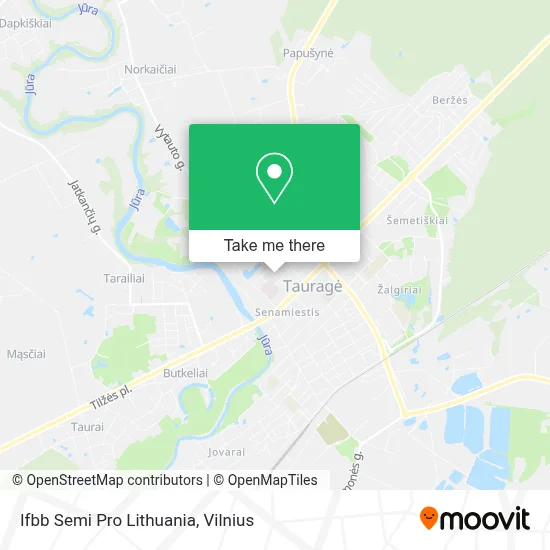 Ifbb Semi Pro Lithuania map
