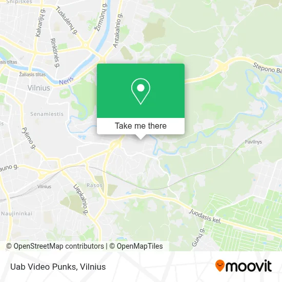 Uab Video Punks map