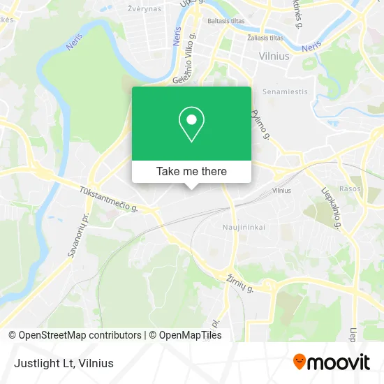 Justlight Lt map