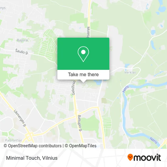 Minimal Touch map