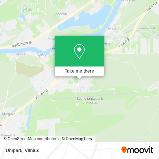 Unipark map