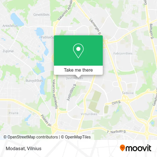 Modasat map