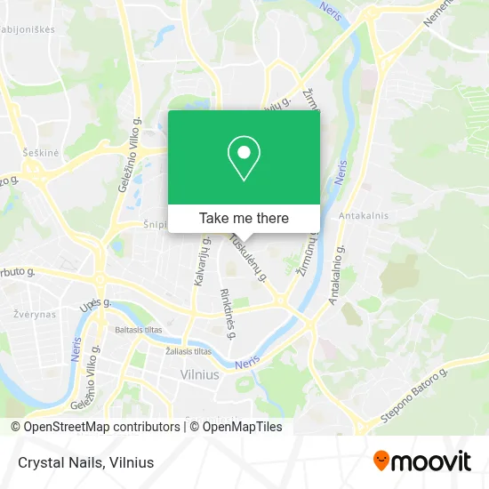 Crystal Nails map