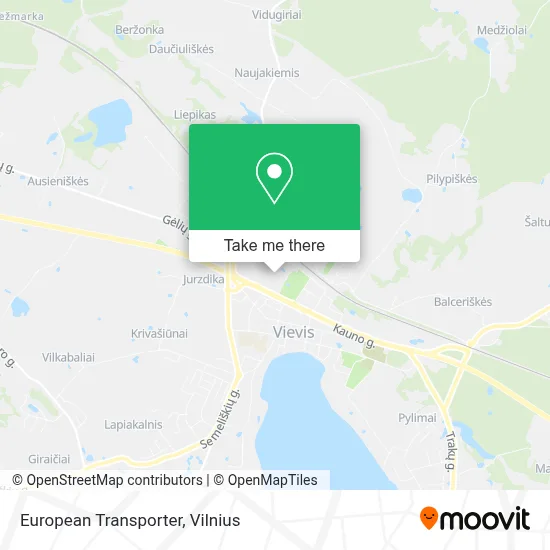 European Transporter map