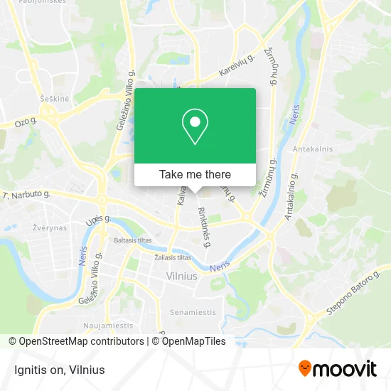 Ignitis on map