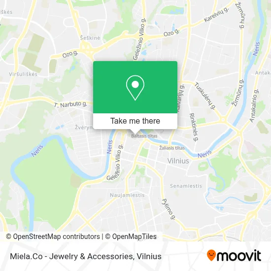 Miela.Co - Jewelry & Accessories map