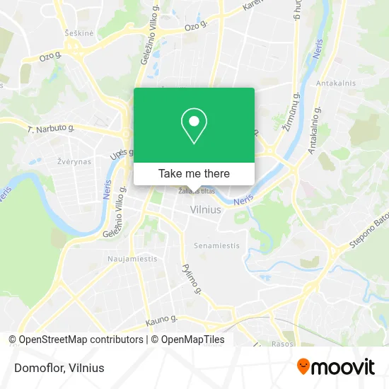 Domoflor map