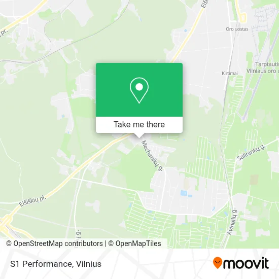 S1 Performance map