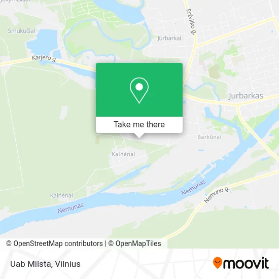 Uab Milsta map