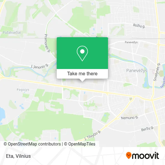 Eta map