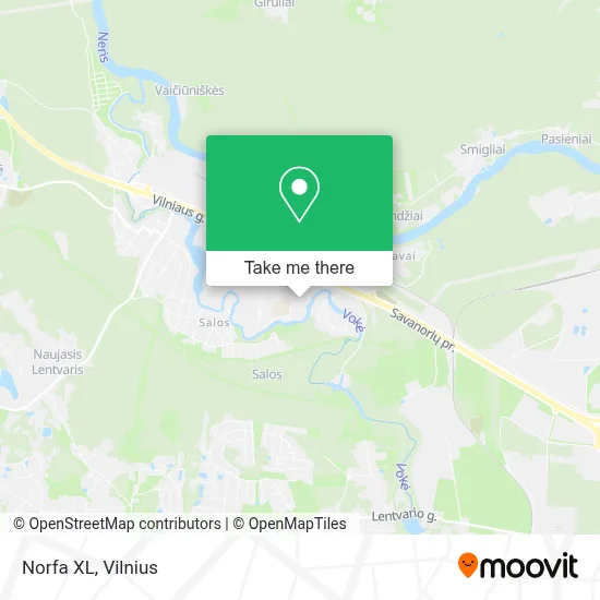 Norfa XL map