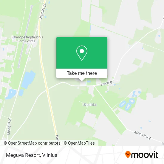 Meguva Resort map