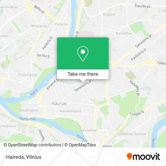 Haireda map