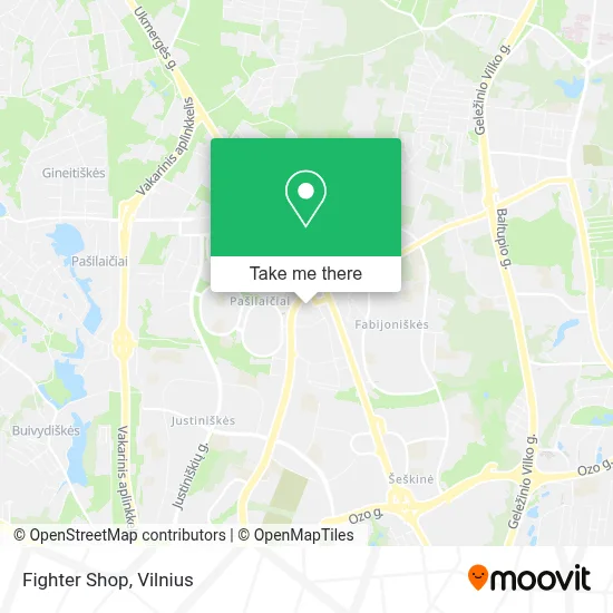 Fighter Shop map