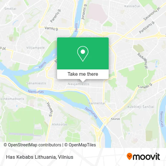 Has Kebabs Lithuania map