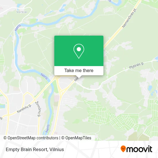 Empty Brain Resort map