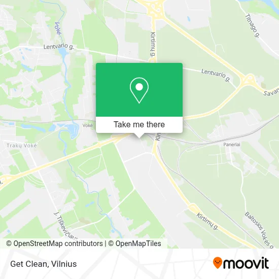 Get Clean map