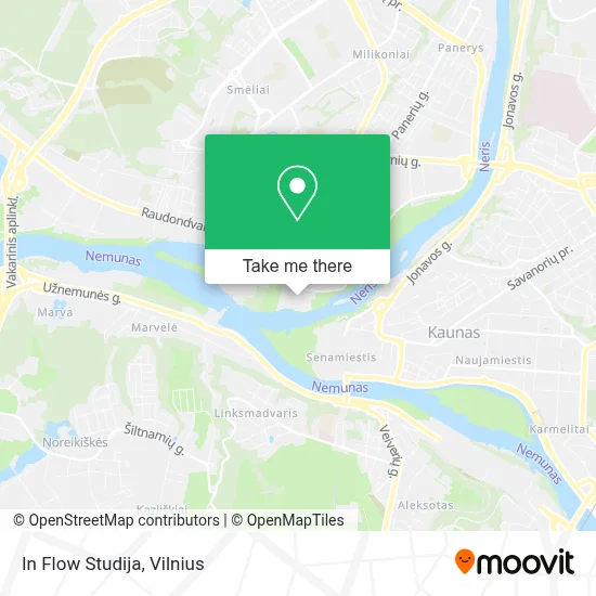 In Flow Studija map