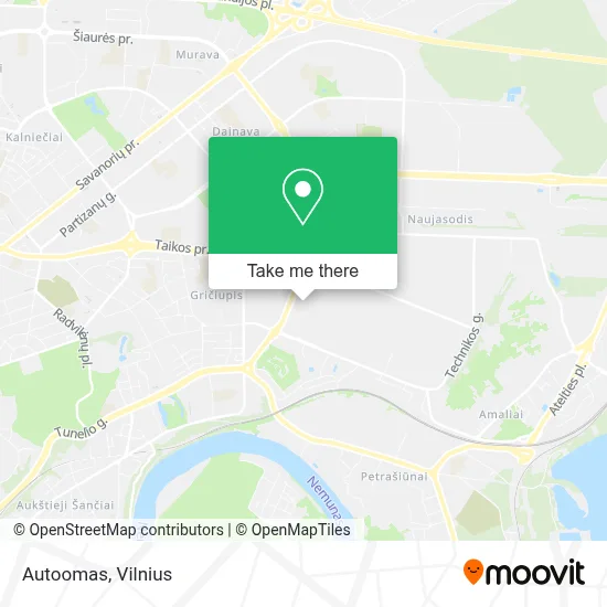Autoomas map