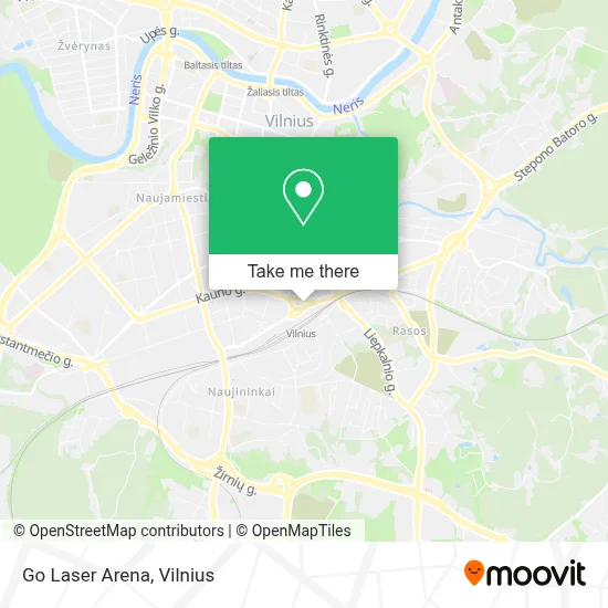 Go Laser Arena map