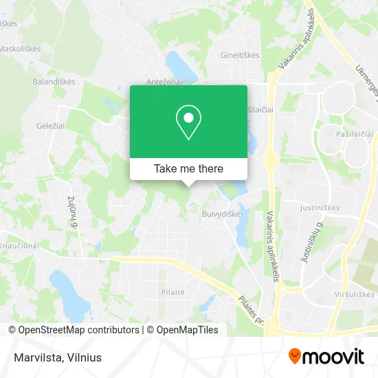 Marvilsta map