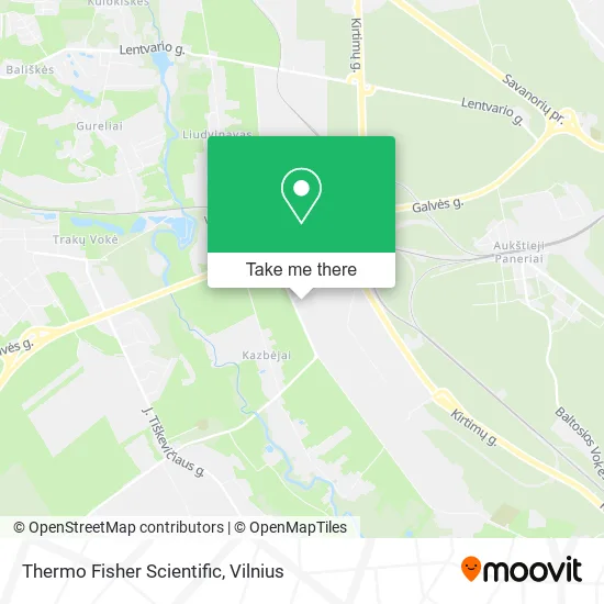 Карта Thermo Fisher Scientific