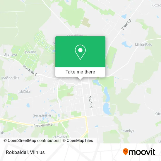 Rokbaldai map