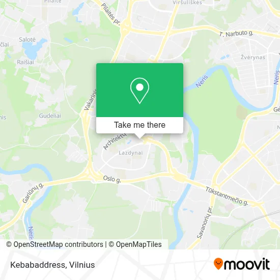 Kebabaddress map