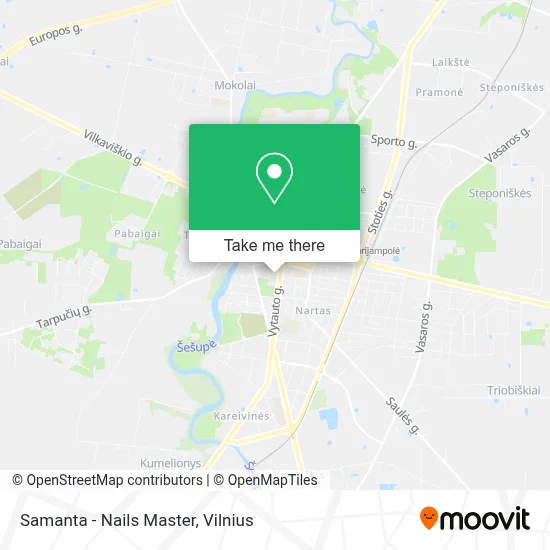 Samanta - Nails Master map